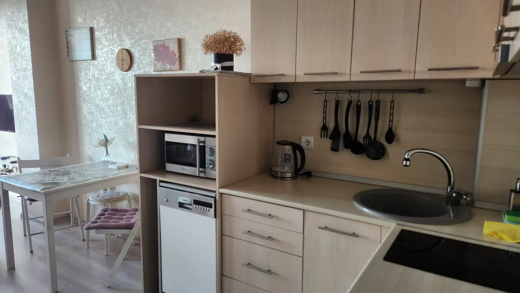 Уютная студия в пешей доступности от моря и набережной