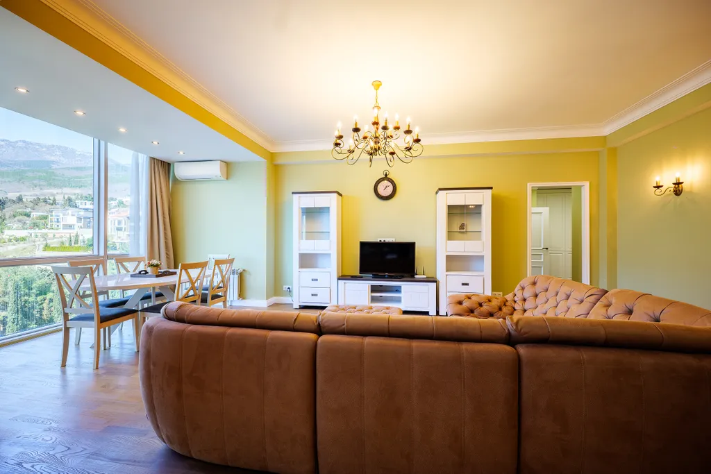 Большая видовая квартира в комплексе Шато Ришелье