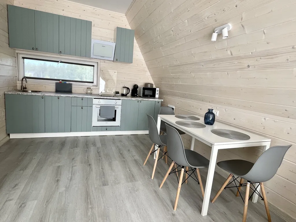 Коттедж Уютные дома аттик А-фрейм у Снетковского озера — Ларионово