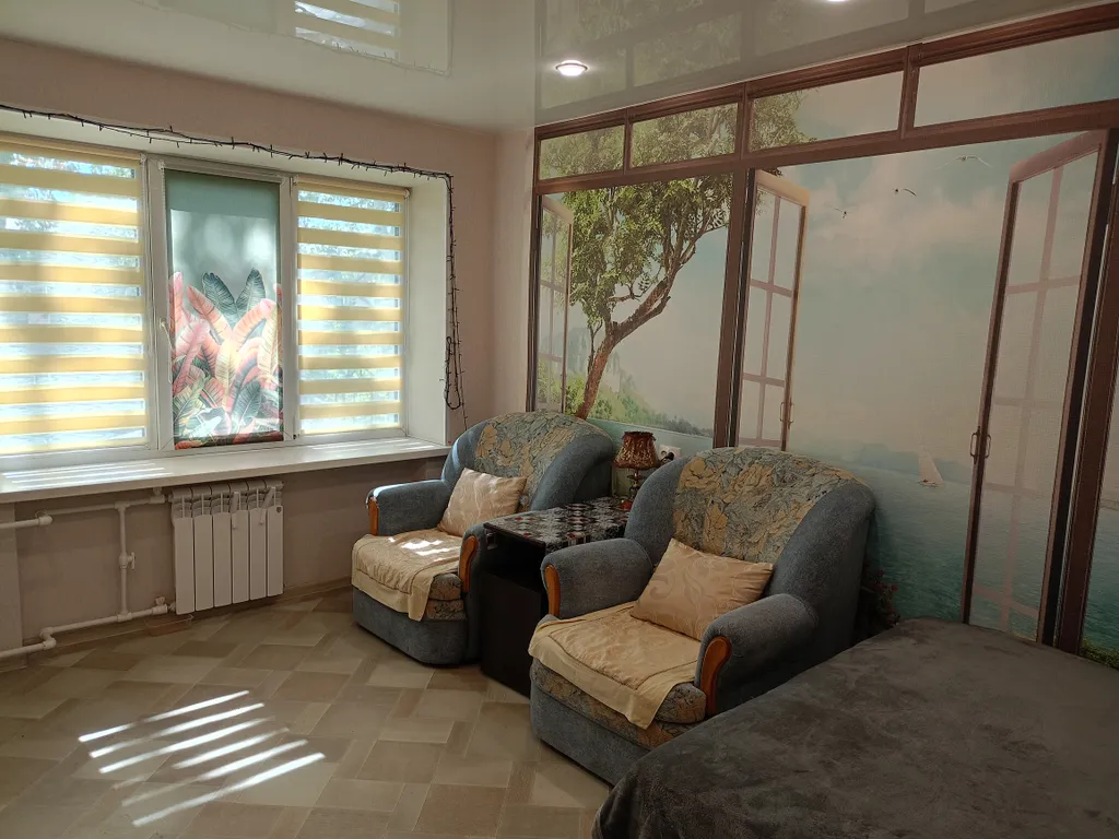 Солнечная квартира в тихом районе, недалеко пляж