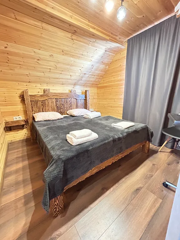 Комфортный отдых для компании вблизи горнолыжных трасс. Есть своя Баня