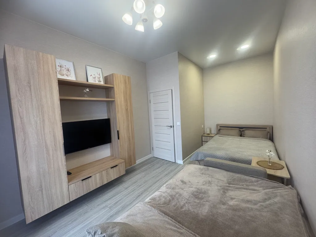 Квартира Уютная однокомнатная квартира в новом ЖК Белые Росы — Динская