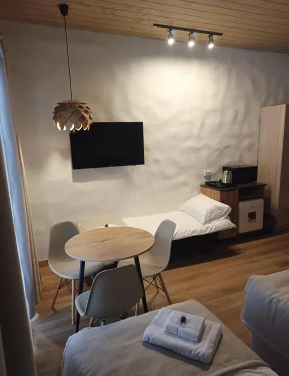 Номер в гостевом доме РАНТА в сосновом бору 50 м от Онежского озера