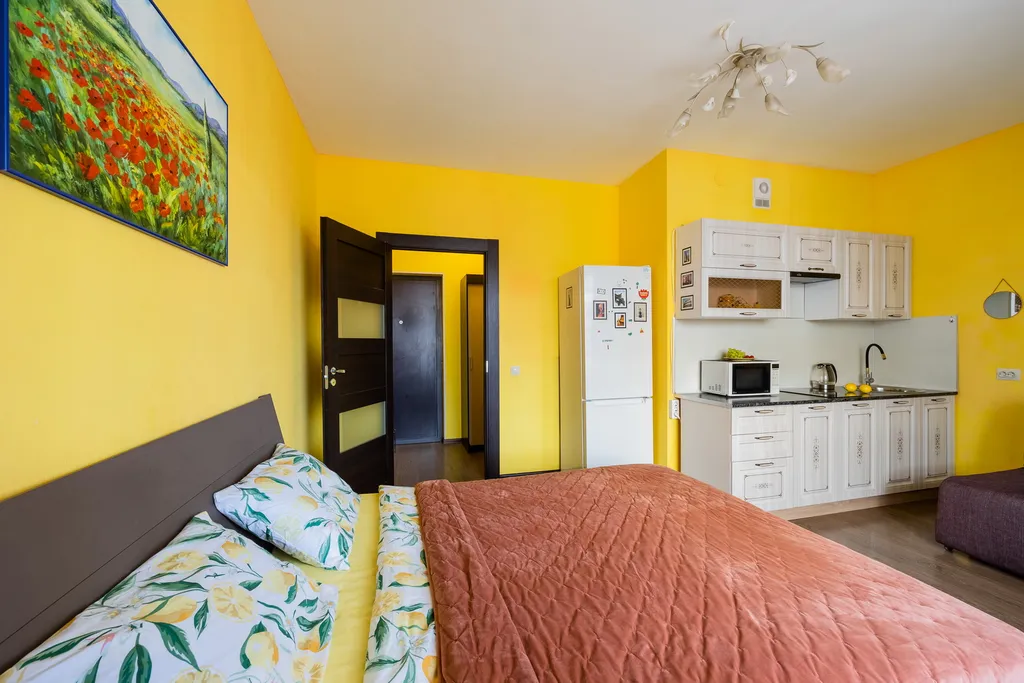 Уютная, солнечная студия