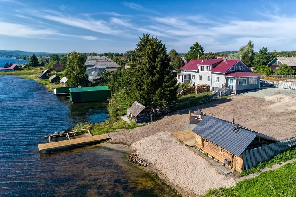 Коттедж на берегу Онежского озера — аренда посуточно в Петрозаводск