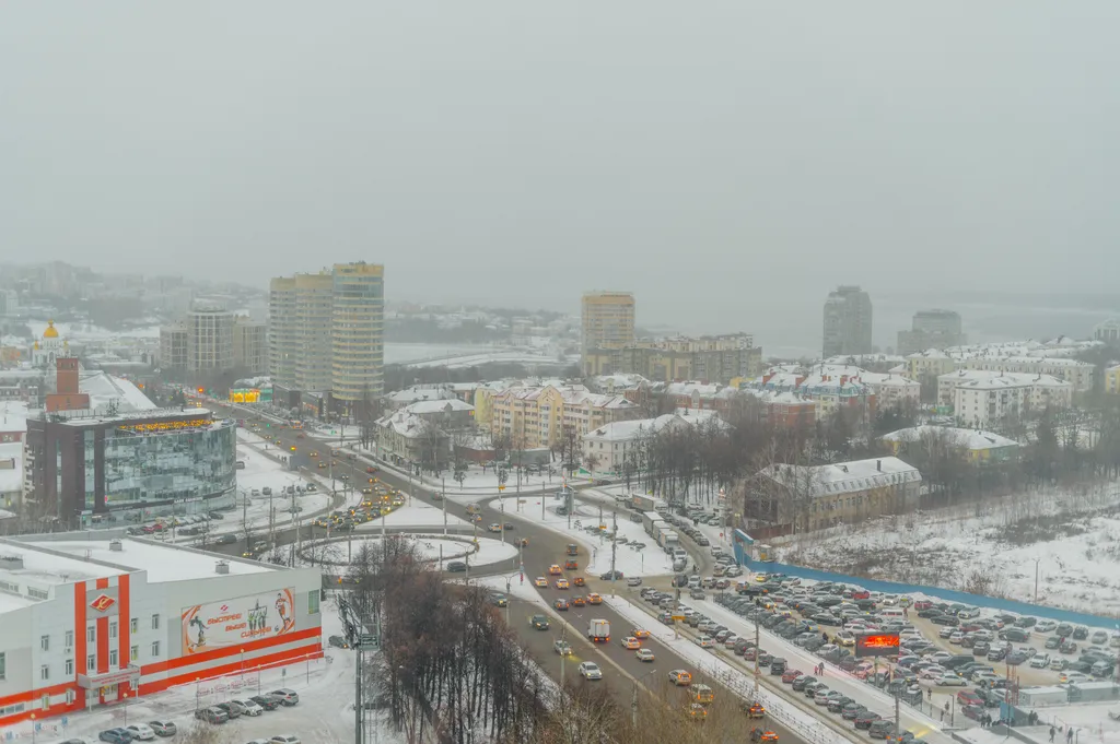 Квартира у МегаМолла с шикарным видом на Волгу и город