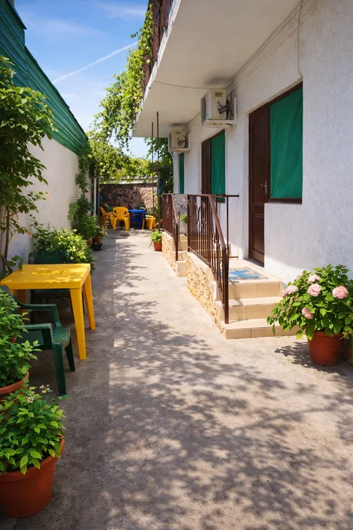 Квартира Первая линия у моря комната для 5 человек — Анапа