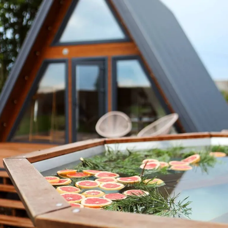 Коттедж Треугольный дом с банным чаном A-freme paradise house by — аренда посуточно в Барановичи