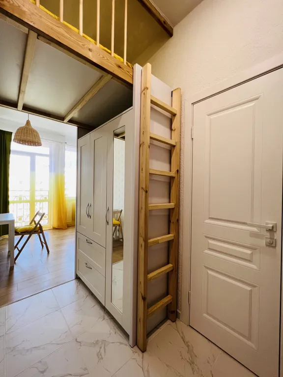 Квартира Квартира Уютная студия в ЖК Семейный — Лазаревское