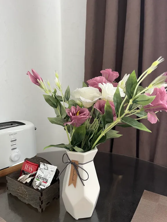 Большая квартира с зонированием и с видом на лес