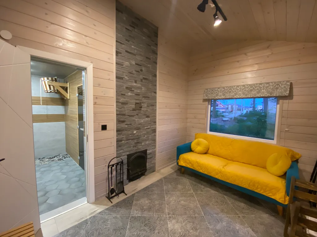 Дом на 6 человек с баней