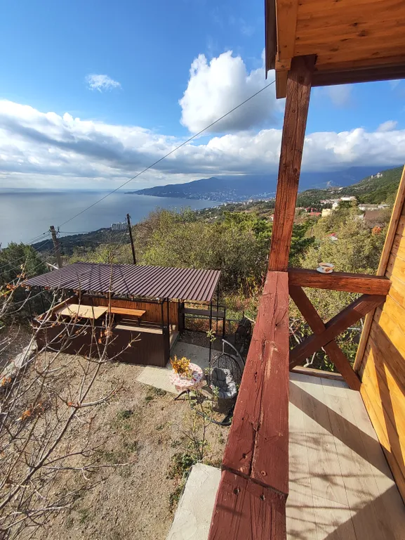 Панорамный новый сруб до 5 человек