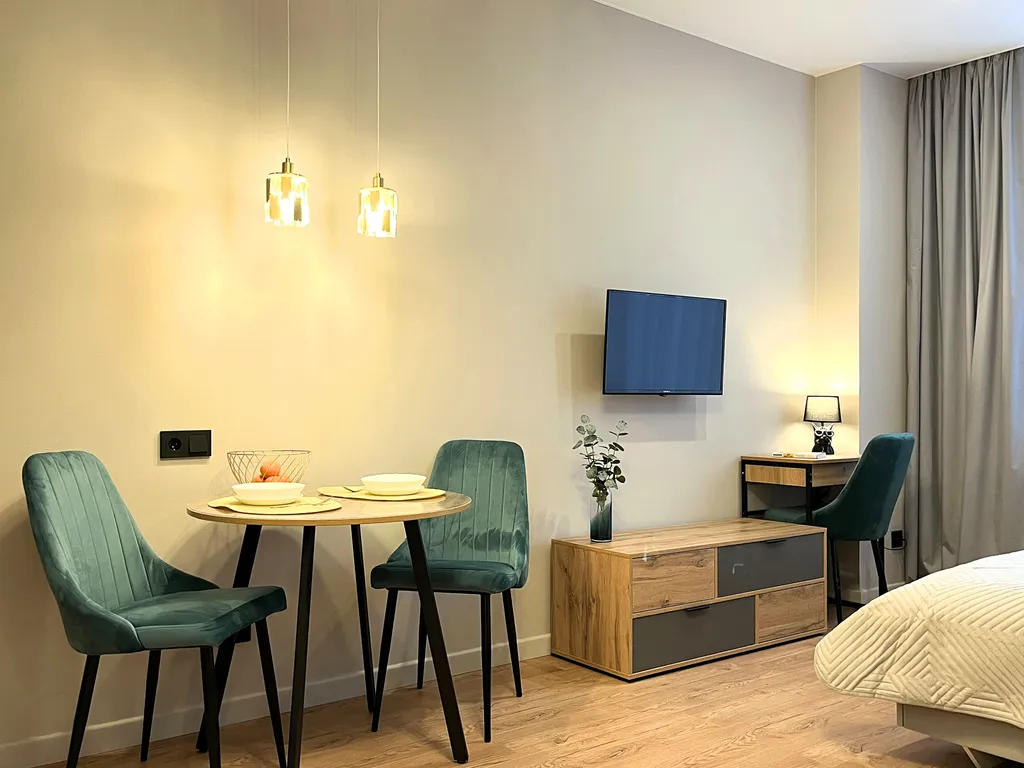 Яркие апартаменты в центре города