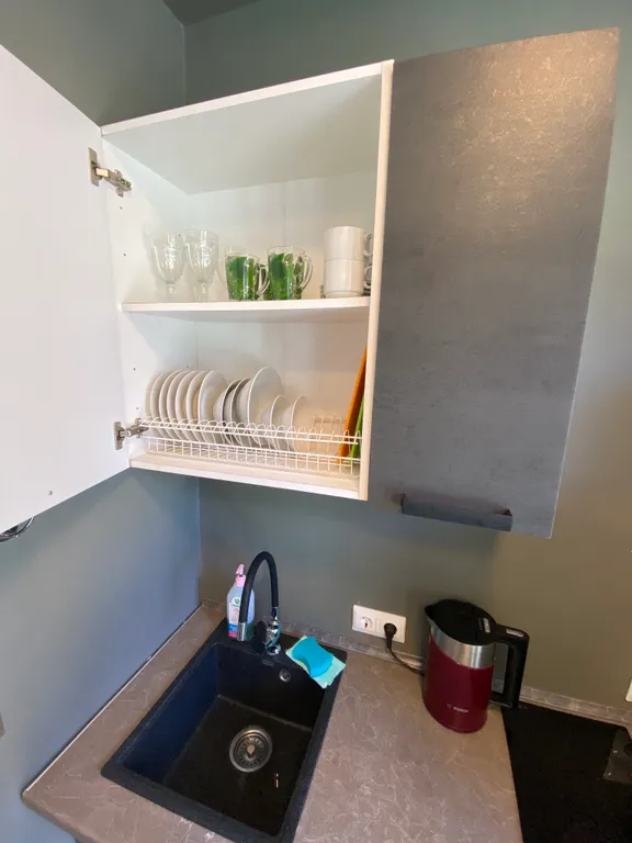 Квартира Квартира Уютная студия с балконом, с бассейном, 5 минут до моря, 5 минут до жд — Адлер