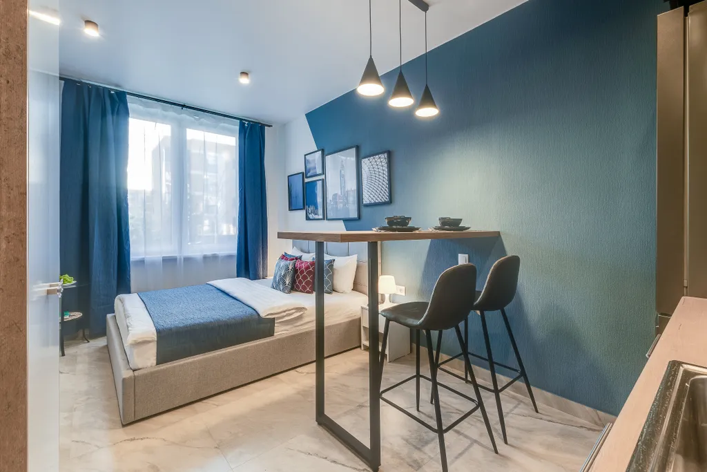 Квартира Квартира Арт-Апарты Лондон СПб — Шушары