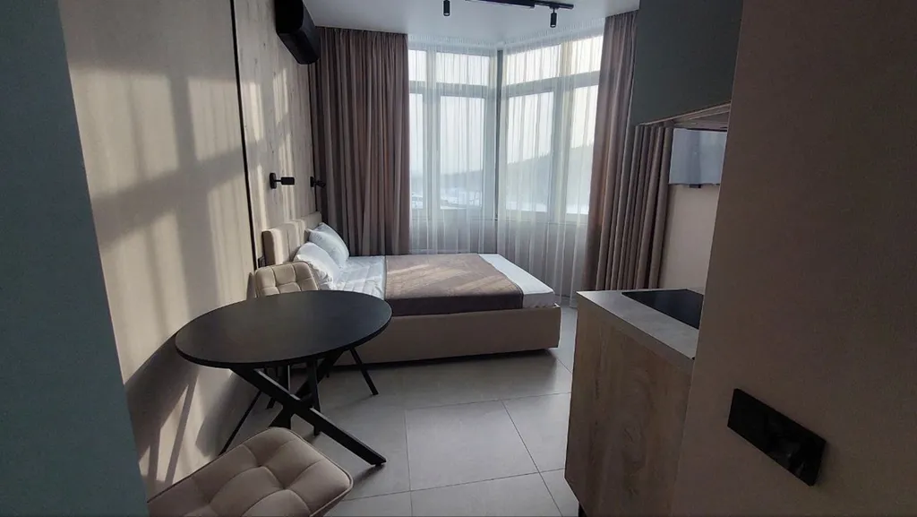 Квартира Квартира-студия для 2-х гостей в центре Шерегеша — Шерегеш