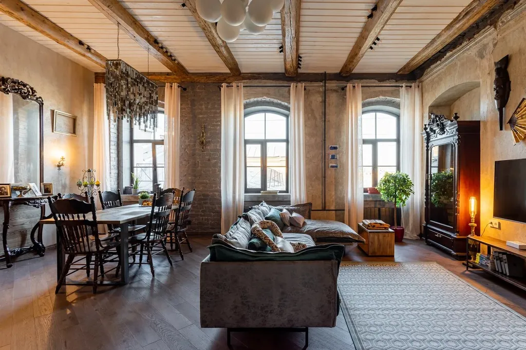 Квартира Квартира CULTAPART: Пентхаус братьев Елисеевых — Санкт-Петербург