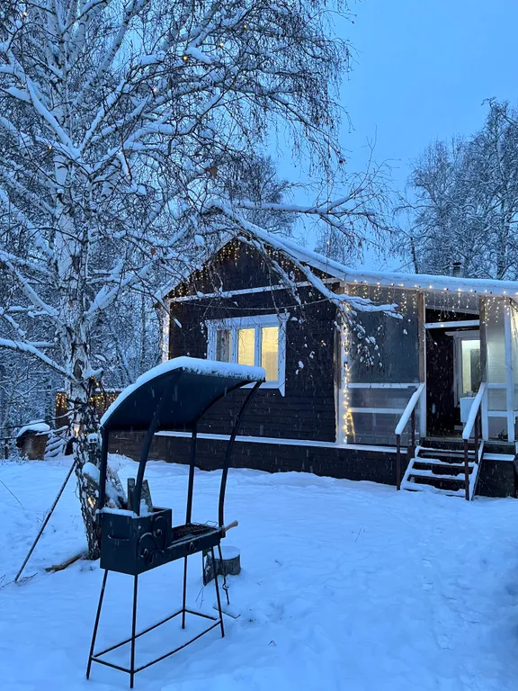 Уютный домик с баней 100'