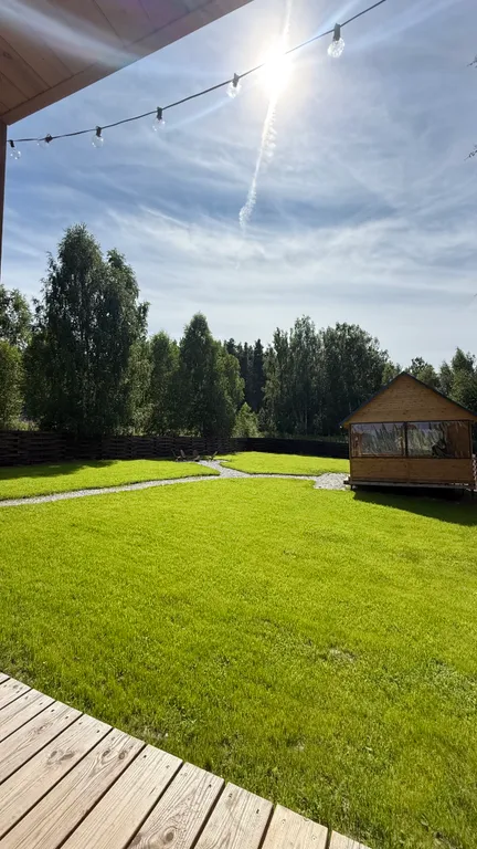 Шале с баней на дровах