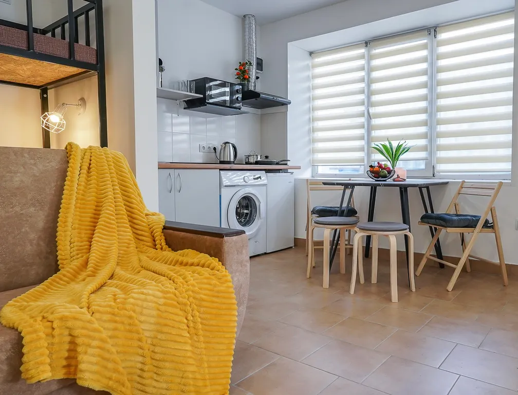 Квартира-студия на 6 гостей