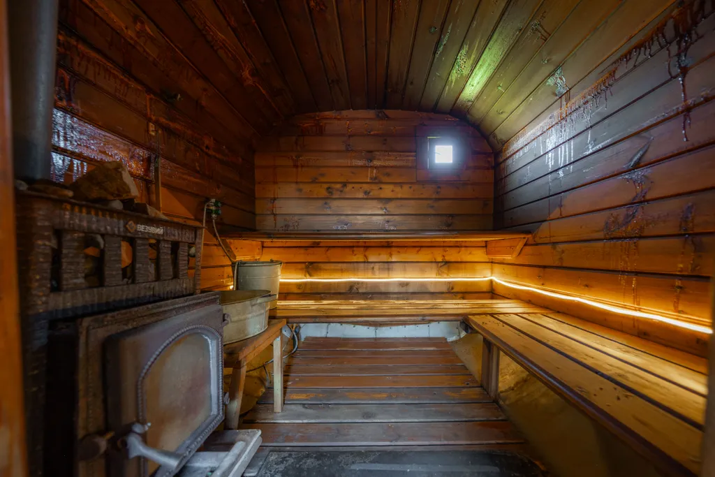 Современный домик с баней