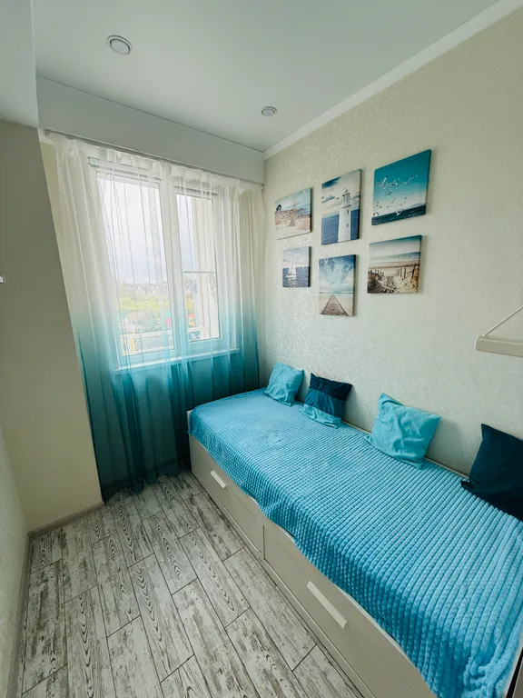 Квартира Квартира Уютная евродвушка с балконом рядом с морем в центре Адлера — Сириус