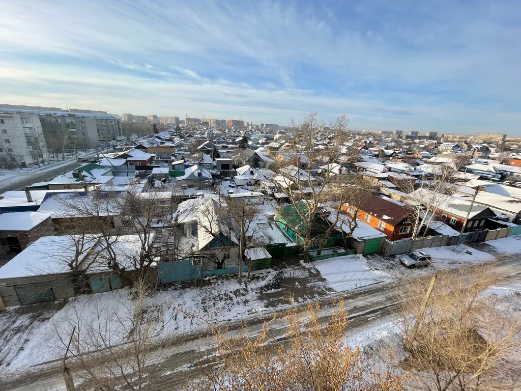 С видом на частный сектор