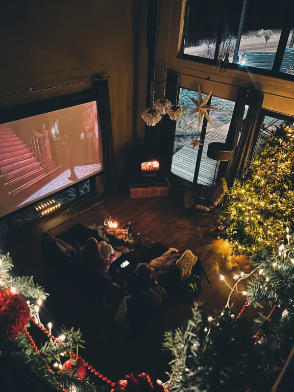 Дом с сауной и купелью с шикарным видом на озеро