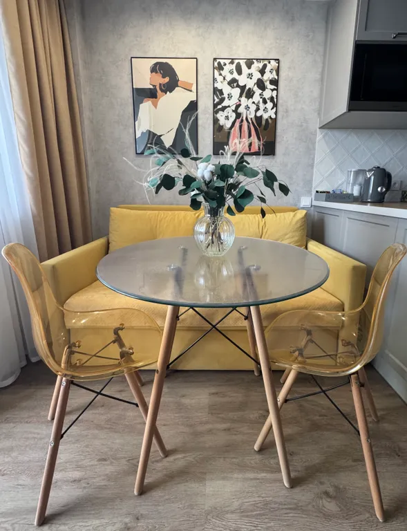 Уютная квартира с видом на пойму реки