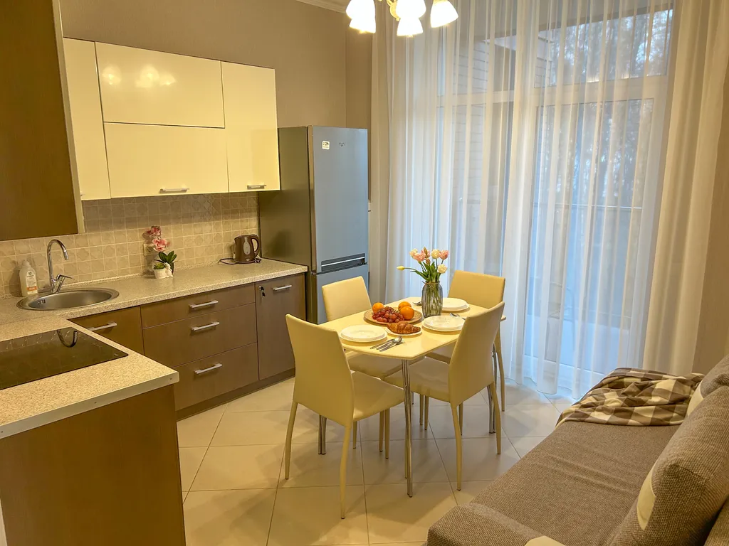 Квартира Квартира Сан Сити 26 с одной спальней с видом на море, на 4 этаже — Светлогорск