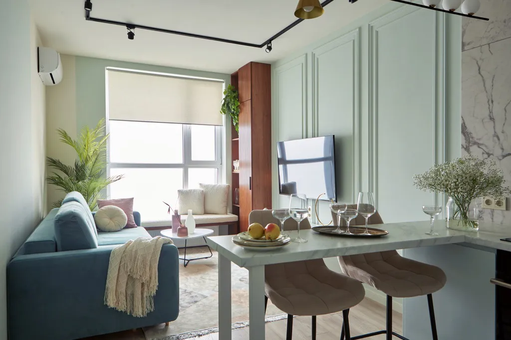 Квартира с прекрасным видом из окна