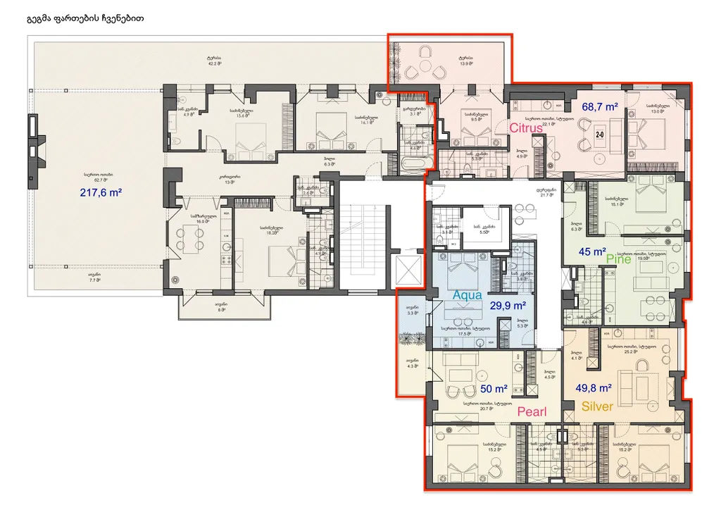 3-комнатная Квартира