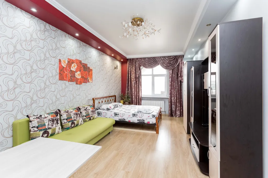 Квартира Однокомнатная квартира в золотом квадрате города Алматы — Алматы