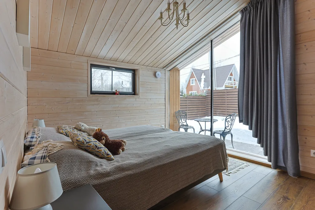 Коттедж с панорамными окнами Куско на Истринском водохранилище