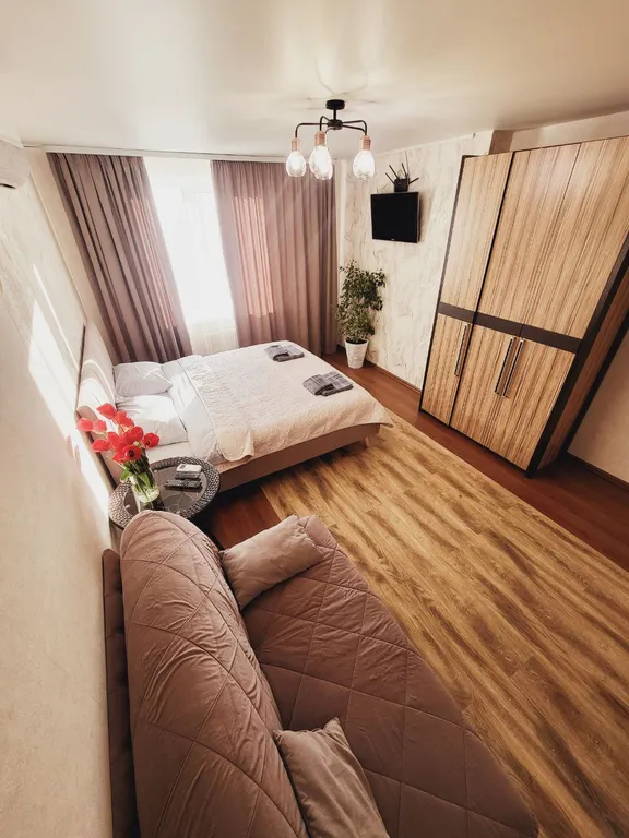 Новая чистая квартира с современным и свежим ремонтом