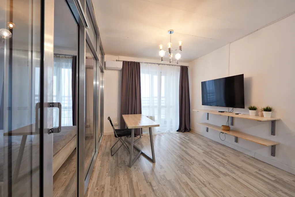 Апартаменты студия в современном жилом комплексе