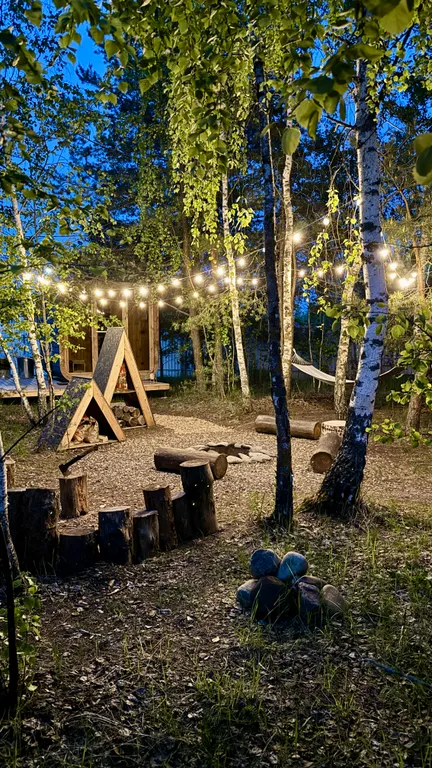 Коттедж Новый дом с баней и уличной джакузи — Ефимово