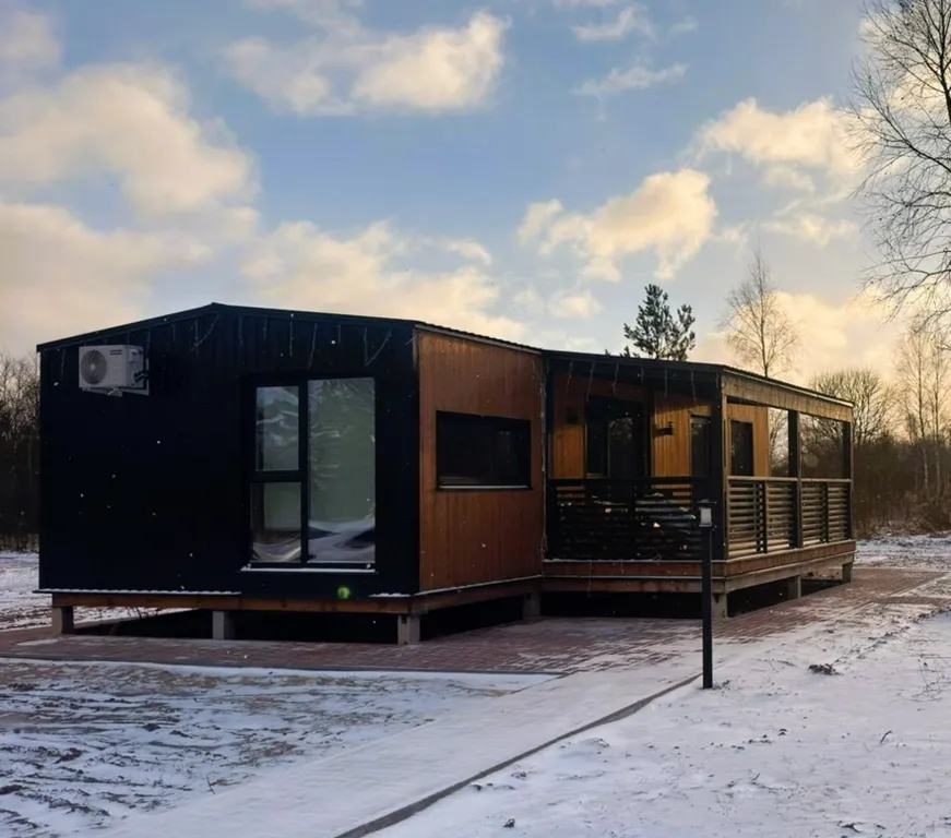 Коттедж Дом в лесу с красивым лесным видом — Еремино