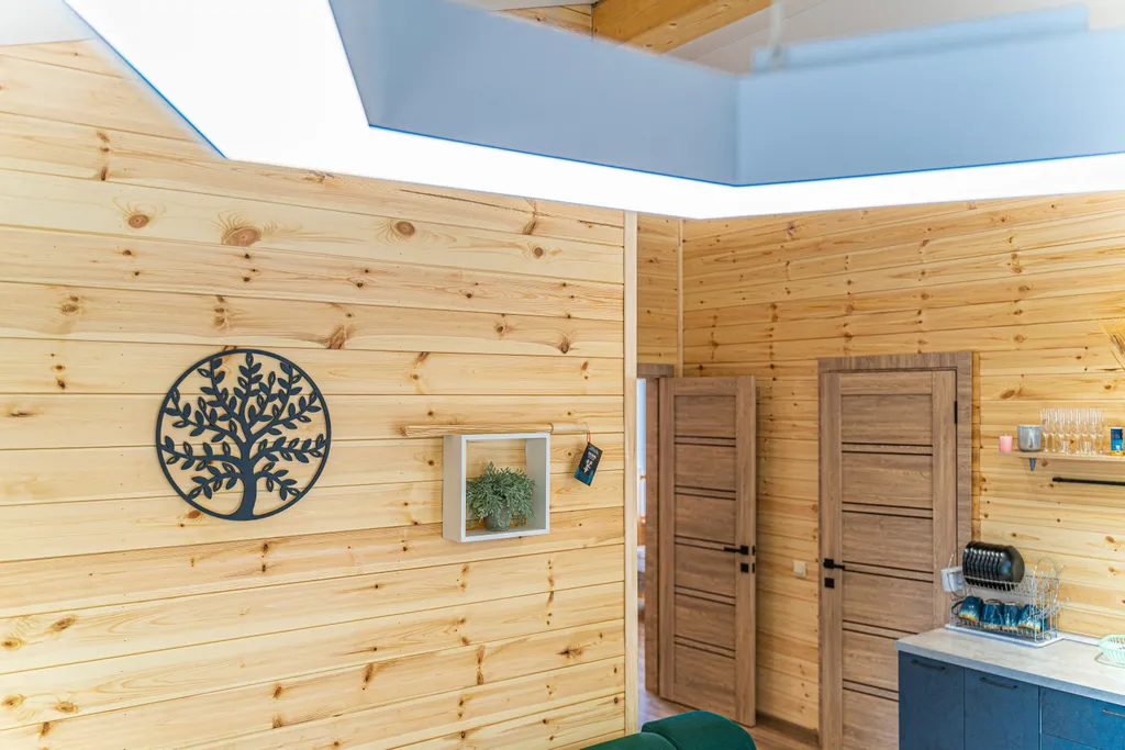 Светлый и уютный дом в стиле барн хаус ( барн 2 ) с бассейном и купель