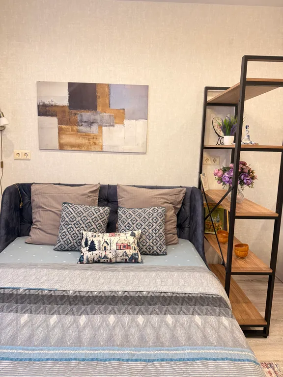 2-комнаты в центре с камином и подземной парковкой