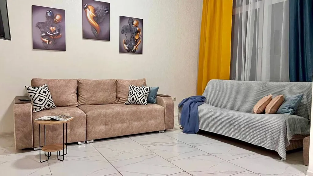 Просторная и уютная квартира с шикарным видом из окна!