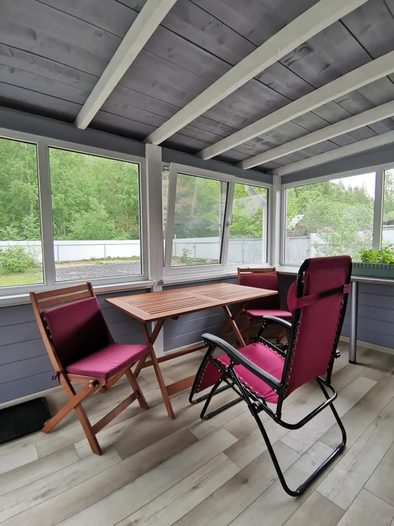 Коттедж Скандинавия - дом на берегу Онежского озера в 25 километрах от Петрозаводска — Деревянное