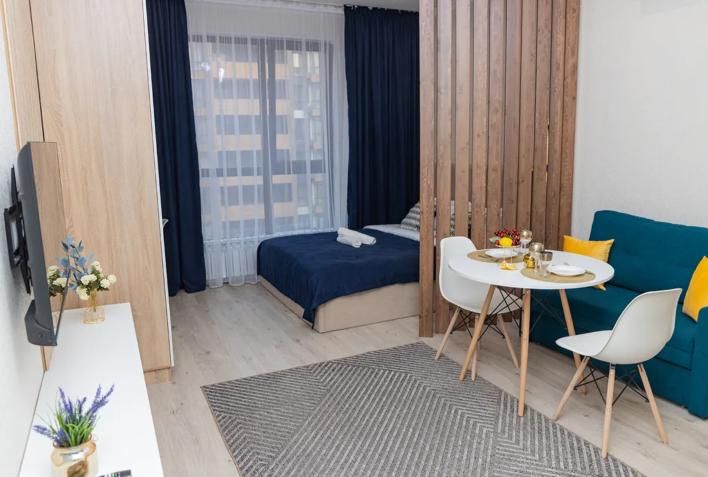 Новая 1-комнатная квартира в ЖК Four Seasons 70