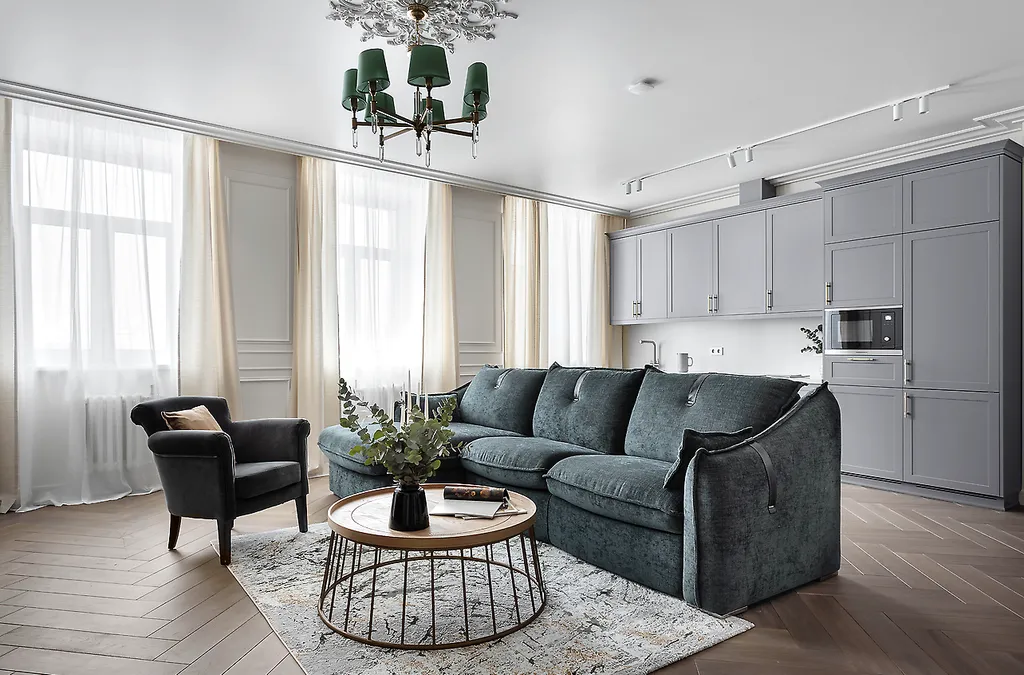 Дизайнерский апapтaмент с потpясающим видом нa Нeву и кpeйceр Аврорa