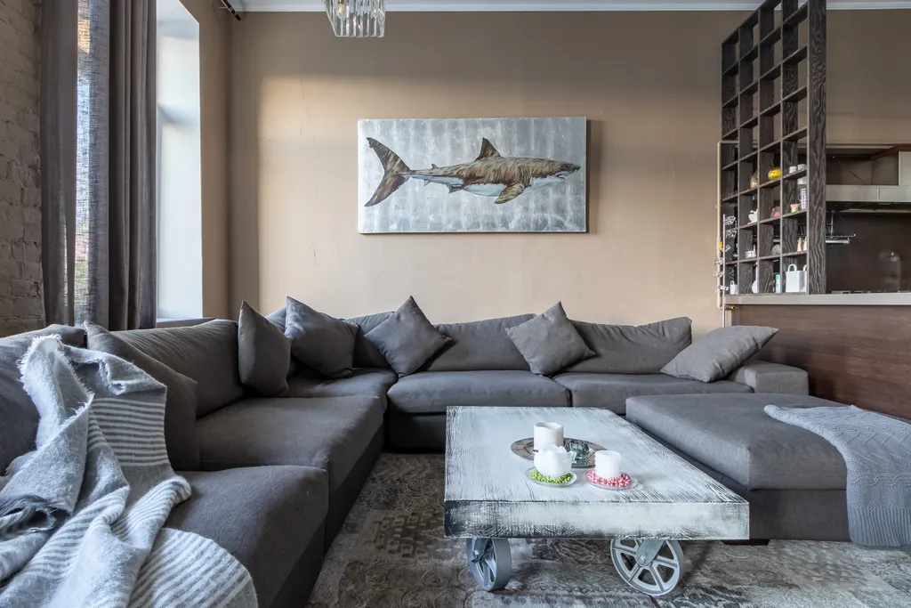 Дизайнepcкие апартаменты с великолепным видом нa Фонтaнку