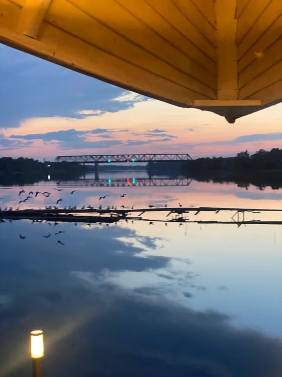 Коттедж Уютный дом на берегу реки — Новая Ладога