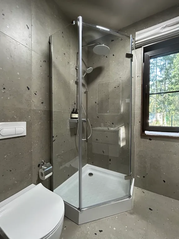 Лесной домик у курорта Охта Парк