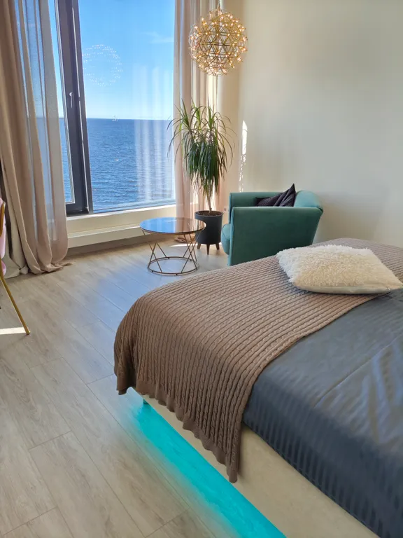 Квартира Премиум видовая квартира на море 1 линия, панорамные окна — Санкт-Петербург