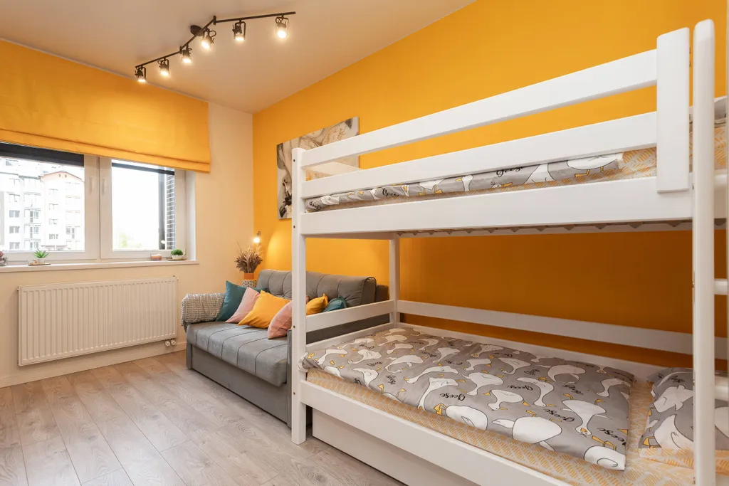 Yellow studio by the sea