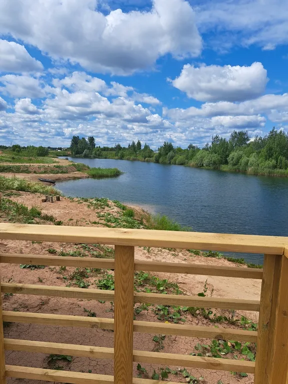 Синий домик